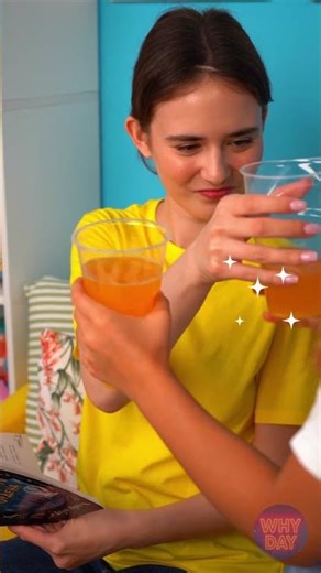 Sweet Moments of Sharing 🍹💖#shorts #funny