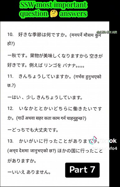 Key Insights from SSW Visa Japan Interview Part 7