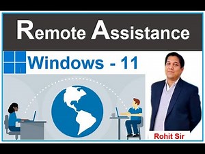 Windows-11- Remote Assistance in Windows -11 | What is Remote Assistance in window-11 and Window-10