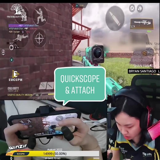 Quickscope Tutorial & DLQ Attachment #fypシ #foryou #fyp #fypage #gaming #codm #codmph #codmobile #codmphilippines #attachment #attach #dlq #dlq33 #loadout #gunsmithcodmobile