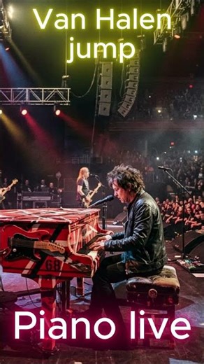 Van Halen : Jump (Acoustic Live Piano) ✨ #shorts