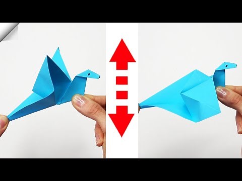Flying bird paper | Easy paper birds