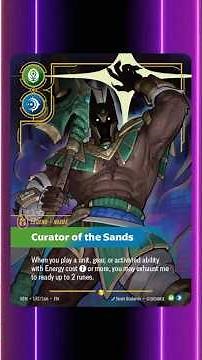 Nasus, Curator of the Sands' TOP 10??? Non-Vendetta Cards! #riftbound #leagueoflegends #nasus