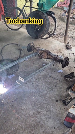 Handmade Mini Tochanking | Powerful RC Tractor Creation 🔥 | #nishudaswal #tochanking #viralshorts