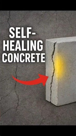 “Self-Healing Concrete? Buildings That Repair Themselves! 🏗️✨” #shorts #smartcities