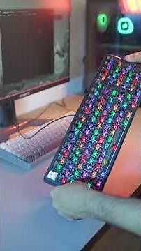 Transparent Mechanical Keybord Havit KB875L