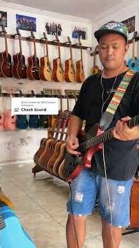 Suaaangarr rek gitar elektriknya point ELP 101 dari Music Point Semarang