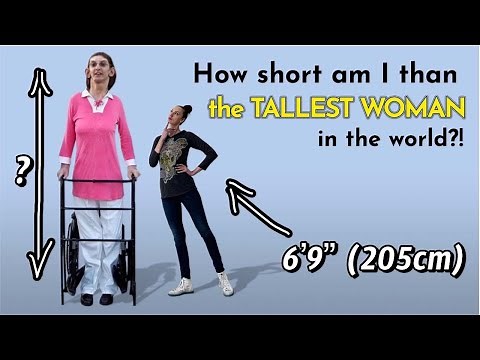 I met TALLEST WOMAN in the WORLD! Rumeysa Gelgi