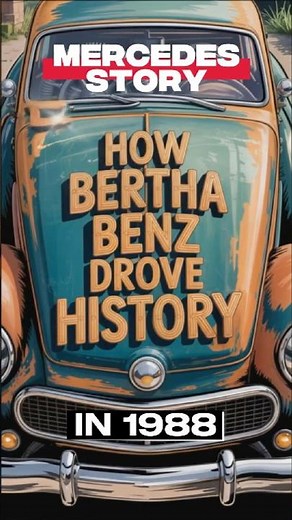 Mercedes Origins: How Bertha Benz Drove History in 1888