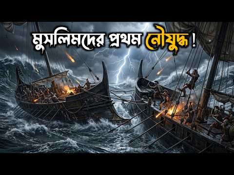 মরুভূমির মানুষ কীভাবে ৫০০ রোমান যুদ্ধজাহাজ সাগরে ডুবিয়ে দিল? 😱 | Islamic History Bangla