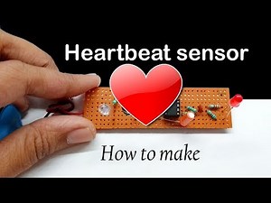 heartbeat sensor circuit using lm358 | electronic projects | how to make