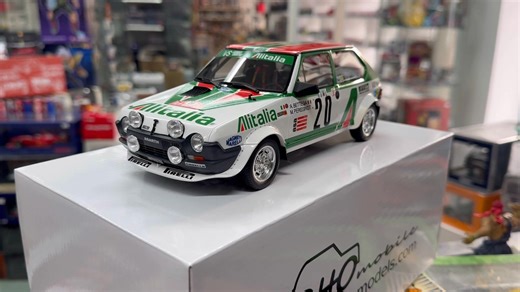 38K views · 993 reactions | Fiat Ritmo Abarth Alitalia Rally Monte-Carlo 1:18 Ottomobile 朗 disponibile in negozio ✅ | Ranzi Modellismo | Facebook