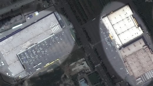 Watch satellite images that reveal the real situation in Ukraine