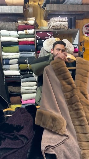 BLOOM A MULTI DESIGNER STORE on Instagram: "Imported cape shawl in rich fur-trimmed design, perfect for cozy winter layering with a free, flowy fit and three classic colors to style over any outfit. Product overview • Imported cape‑style shawl with open front and wide drape, fits most body types comfortably. • Plush faux‑fur look on collar and sleeve border gives a premium, statement winter look for casual, office or travel wear. Material • Outer surface in soft chenille yarn, giving a plush, ve