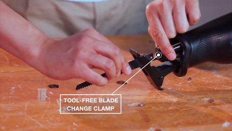 Hyper Tough 6.5Amp Corded Reciprocating Saw, 3329