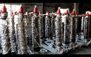 110KV户外高压隔离开关GW4-110KV/1250A 1600A 2000A柱上交流隔离开关单接地126KV隔离刀闸双接地