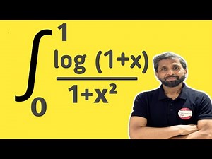Integration of log (1+x) /1+x^2 from limit 0 to 1 ‪@StudyPointPro‬