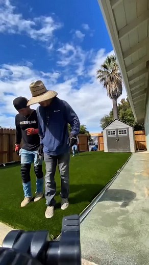 Pet friendly artificial grass what exactly is pet friendly turf? Is it too hot for my dogs? Will it smell? These are probably a three biggest questions I get in regards to artificial grass and pets . We opt want to get artificial grass because it’s a clean area for them and eliminates things like digging and muddy paws. Pet friendly turf in essence is more of the installation than the product . The number one goal is to have extremely high drainage. The way we achieve that is doing clean or open