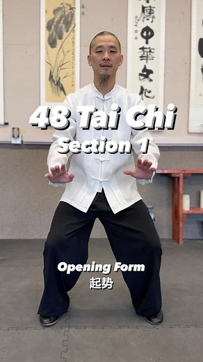 457K views · 61 reactions | 48 Tai Chi section 1. Online learning tai chi daouniverse.com #jianfengchentaichi #太极 #太极拳 #武术 #传承 #功夫 #taichichuan #taichi #taiji #taichibeginner #taichionline #healthy #balance #flow #qigong #onlinelearning #mindfulness #mindset #happytraining #wushu #gongfu #kungfu #taichiclass #taichiyang #flow #taichiquan | Dao Universe | Facebook