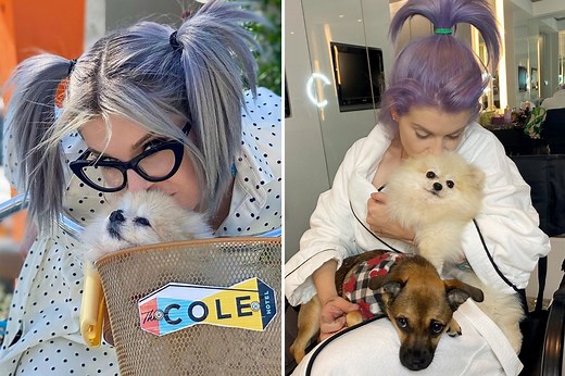 Kelly Osbourne devastated after dog Polly dies