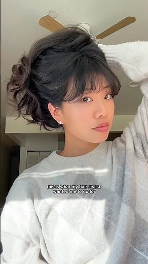 styling wispy bangs (Korean see-through bangs inspired) 🌸