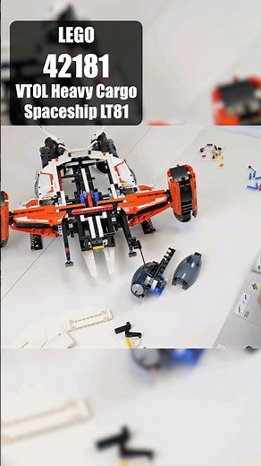 LEGO 42181 Speedbuild | LEGO VTOL Heavy-Duty Cargo Spaceship | Speed Build 42181 LEGO Technic 2024