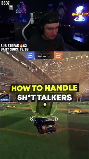 How to shut down a trash talker 101 😎 #rocketleague #rlchamp #ssl