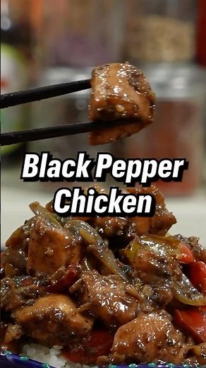 Scratching The Itch With My Black Pepper Chicken