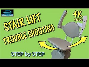 stair lift trouble shooting & repairs in 4K Bruno SER-3000
