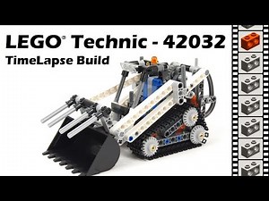 LEGO Technic 42032, Compact Tracked Loader - TimeLapse Build