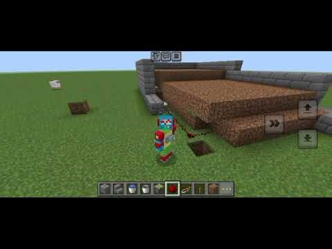 Minecraft-Semi Automatic Farm with piston slime