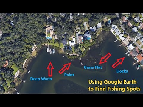 How to Use Google Earth to Find Fishing Spots