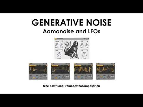 Generative Noise Design in Ableton – Aamonoise + LFOs [Max For Live]