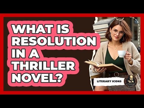 What Is Resolution In A Thriller Novel? - Literary Icons