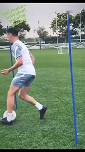 Phil Foden - individual training session 🔥 #football #soccer #footballtraining #soccertraining #trainingdày #soccercoach #footballcoach #coaching #footballdrills #soccerdrills #soccerkids #footballskills #agility #socceracademy #footwork #Fútbol #kidssoccer #kidsfootball #mancity #philfoden #trainingacademy #training #development #hardworkdedication | Grassroots Coaching Drills