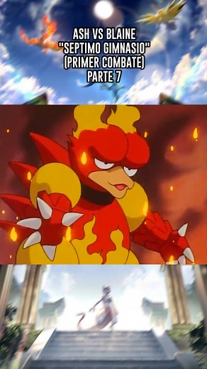 Ash vs Blaine "Septimo Gimnasio" (Primer Combate) - Parte 7 🔴 #pokemon #pokemoncommunity #pokemonbattle #ash #pikachu | Sinnoh Dimensión Eterna