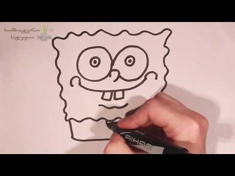 ვისწავლოთ SpangeBob-ის ხატვა Magic Brush-თან ერთად!