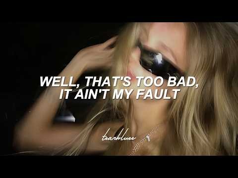 Zara Larsson - Ain’t My Fault (Lyrics)