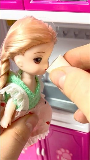 So Satisfying! Doll Set Unboxing & Review 💕 ASMR #shorts #wow #barbie