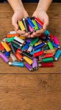 Don’t Throw Away Old Lighters! Make This Useful Repair Tool #shorts #diy