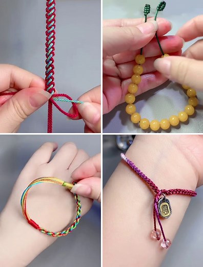 1.7M views · 10K reactions | Simple DIY Bracelet Pattern for Beginner to Try :) | Simple Crafts | Facebook