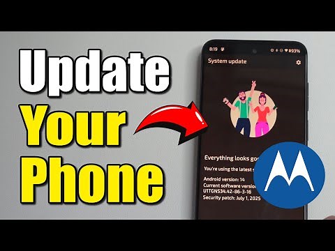 How to update your Motorola Phone to the Latest Software Update (Android Tutorial)