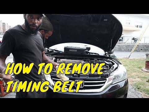Timing Belt Removal | 2013-2017 Honda Accord V6