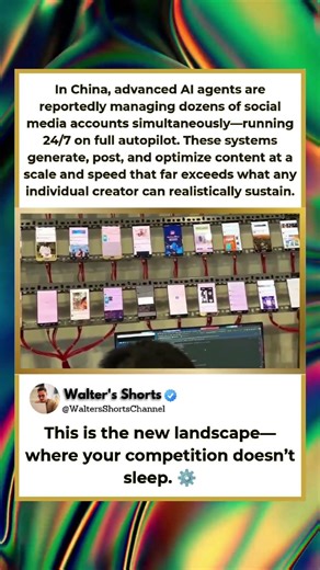 AI Is Running 50+ Accounts… 24/7 🤖⚠️