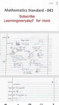 CBSE Class10 Maths Topper Answer Sheet 🏆| How to Write Perfect Answer #answersheet #topper #shorts