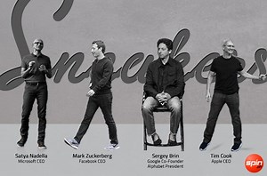 Top tech CEOs turn into world's most influential sneakerheads with rare, expensive go-to sneakers