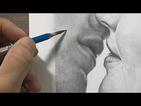 How to SHADE Realistic Skin-Tone? LIVE Pencil Shading Study/ Tutorial!