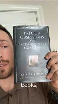 From Patrick Lencioni's Book: Accountability Charts | 4 Obsessions That Separate Great Executives