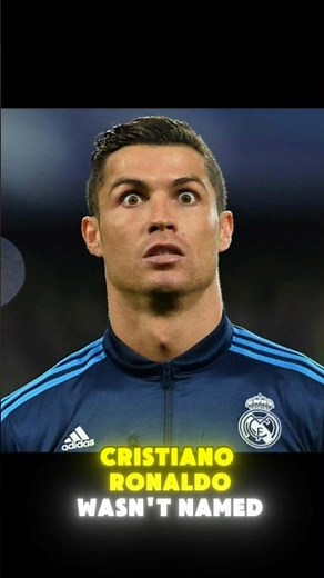 Why Is Cristiano Ronaldo Called Ronaldo? 😲