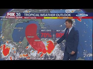 Invest 97L: System in Caribbean likely to make landfall as hurricane this week
